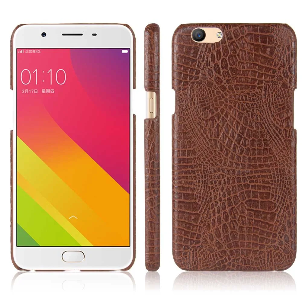 SUBIN Luxury PU Leather Case For OPPO F1S A59 A59M Crocodile Skin cell Phone Protective Back