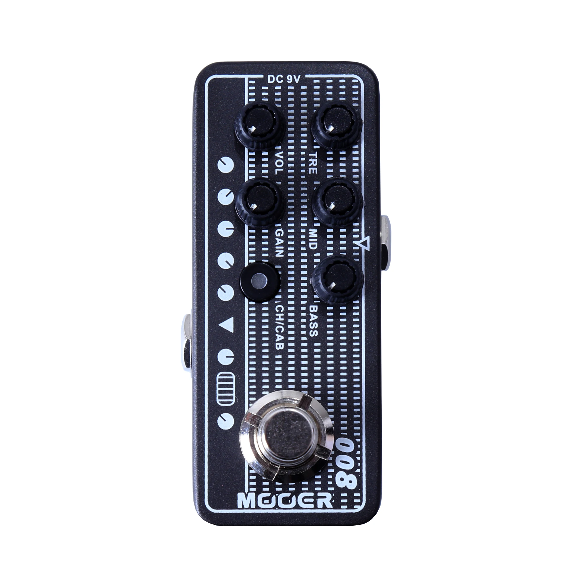 Mooer 008 Cali MK 3 Guitar Effect Pedal Volume Controls Micro Dual