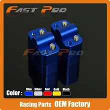 Заготовка руль жир бар стояк Крепление Адаптер зажима 7/"-1 1/8 YZ125 YZ250 YZ250F YZ450F WR250F WR450F грязь велосипед Offroad