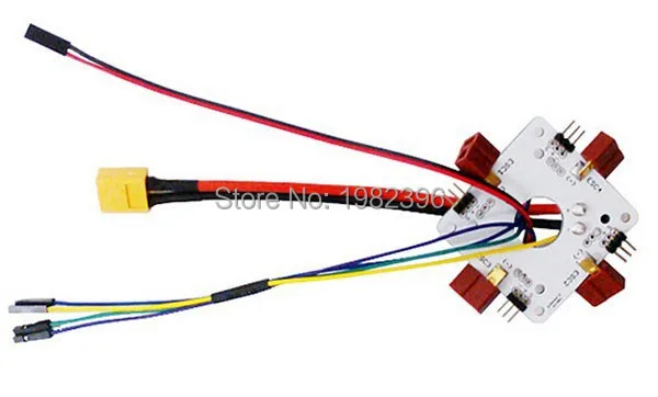 

APM PX4 Quadcopter T-Plug / XT60 Power Distribution Board ESC Connecting Board