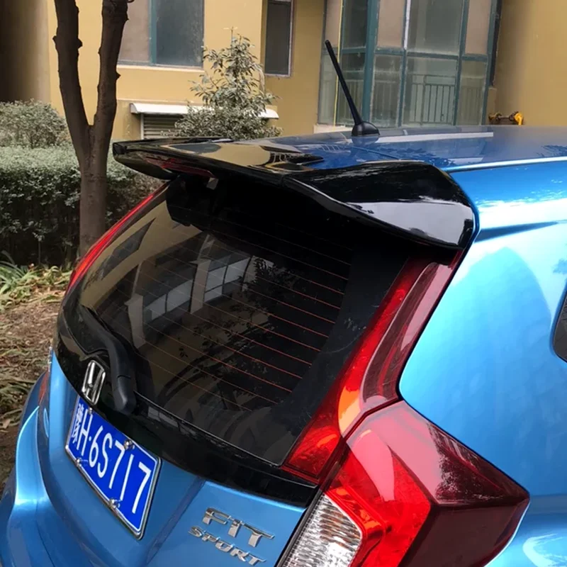Высококачественное заднее крыло автомобиля из АБС пластика для спойлера HONDA FIT 2014