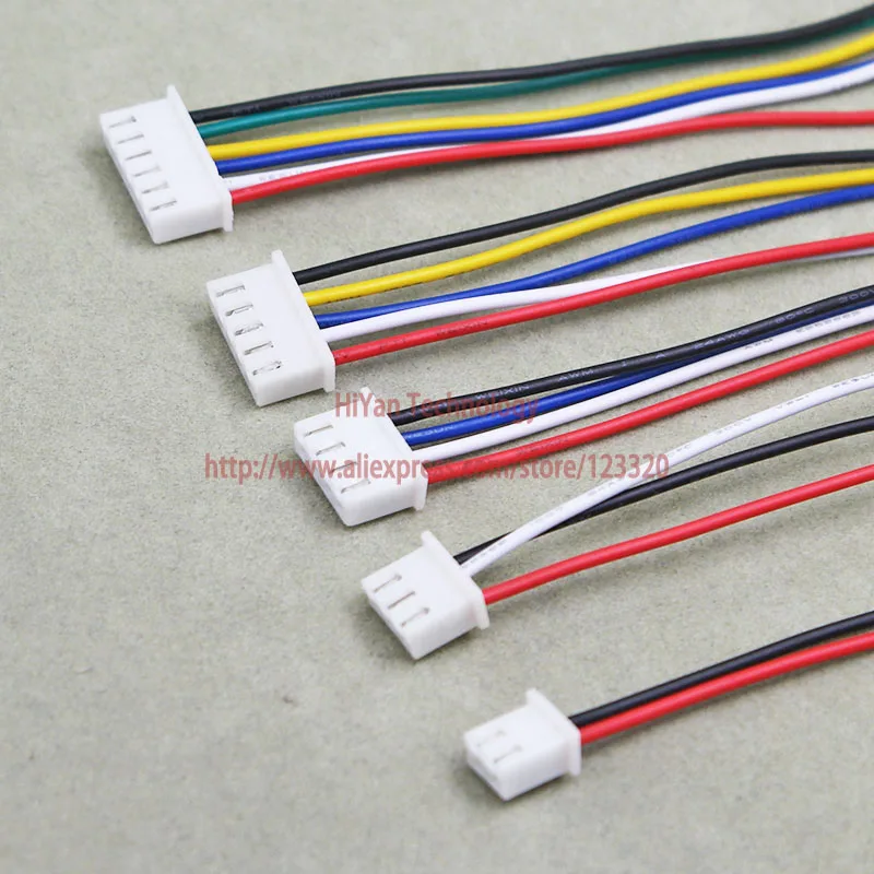

Mini Micro XH2.54 JST 2.54mm Pitch 2Pin 3Pin 4Pin 5Pin 6Pin Connector with 1007 26AWG Electronic Wire Cable