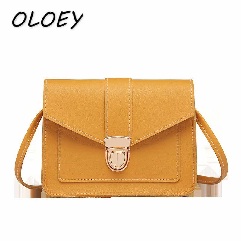 

Fashion Small Crossbody Bags for Women 2018 Mini PU Leather Shoulder Messenger Bag for Girl Yellow Bolsas Ladies Phone Purse#
