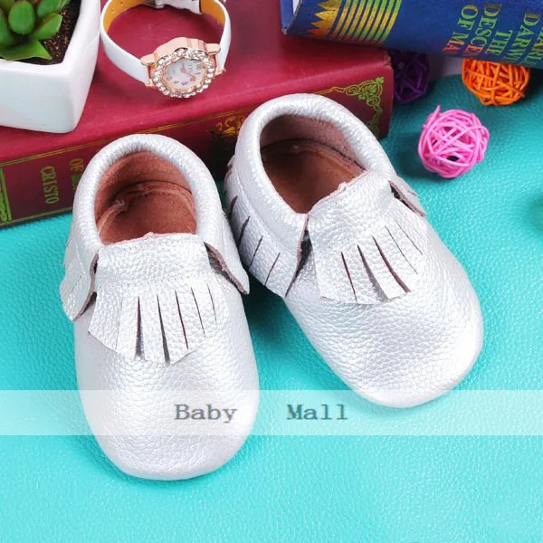 Cores de Couro Macio do Bebê Caminhantes da Criança do Bebê Genuíno Menino Sapatos Primeiros Mocassins Anti-deslizamento Infantil Franja 24 22 do bebê mocassins anti-deslizamento infantil franja sapatos