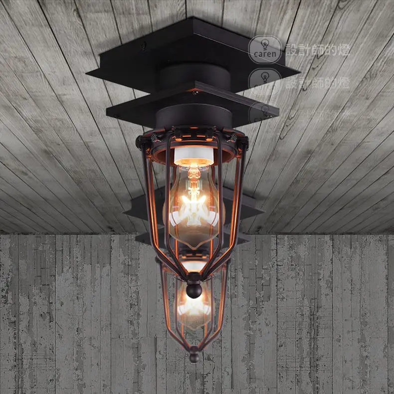 American Industrial Style Retro Restaurant Edison Outdoor Bathroom Explosion Proof Steel Ceiling Light Ceiling Lights Lights Stylerestaurant Ceiling Lights Aliexpress