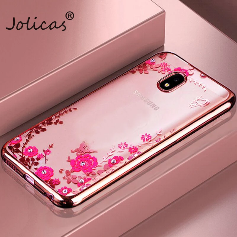 

Glitter TPU Silicone cover For Samsung Galaxy J3 J7 J5 2017 Case J530 J5 Pro Prime J330 J730 Eurasian Version soft clear coque