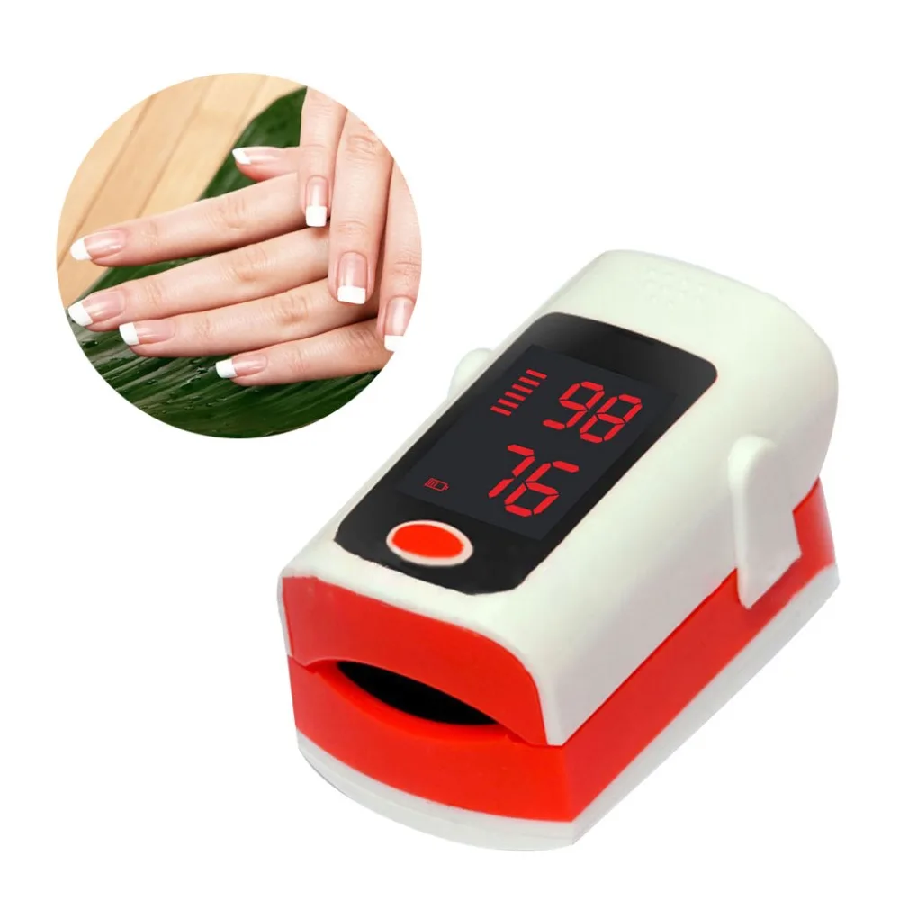 

Portable Mini LCD Finger Fingertip Pulse Oximeter Accuracy Durability Digital SPO2 Rate Heart Beat Oxygen Monitor Health Care Me