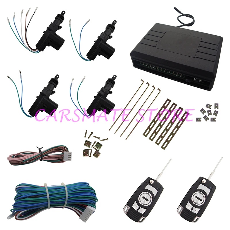 

Top QualityUniversal Remote Car Central Door Lock System with Flip Key Transmitters Many Blank Keys Are Selectable for 12V Cars