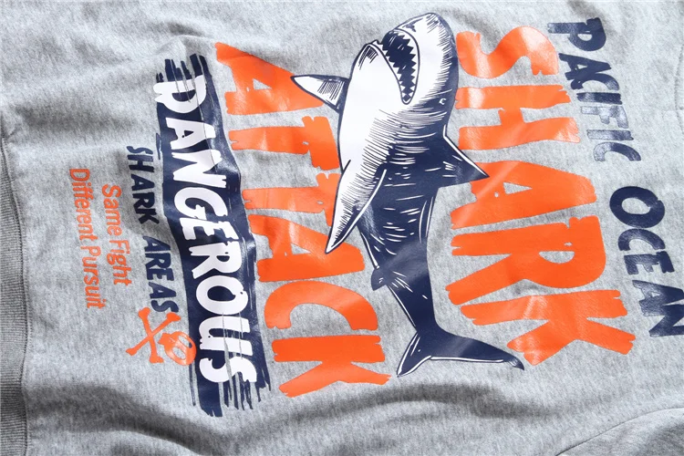 YouthCodes 2018 Winter Justin Bieber Shark Sweatshirts Men Animals Vintage Famous Brand Trend Fashion Slim Casual Hoodie Men