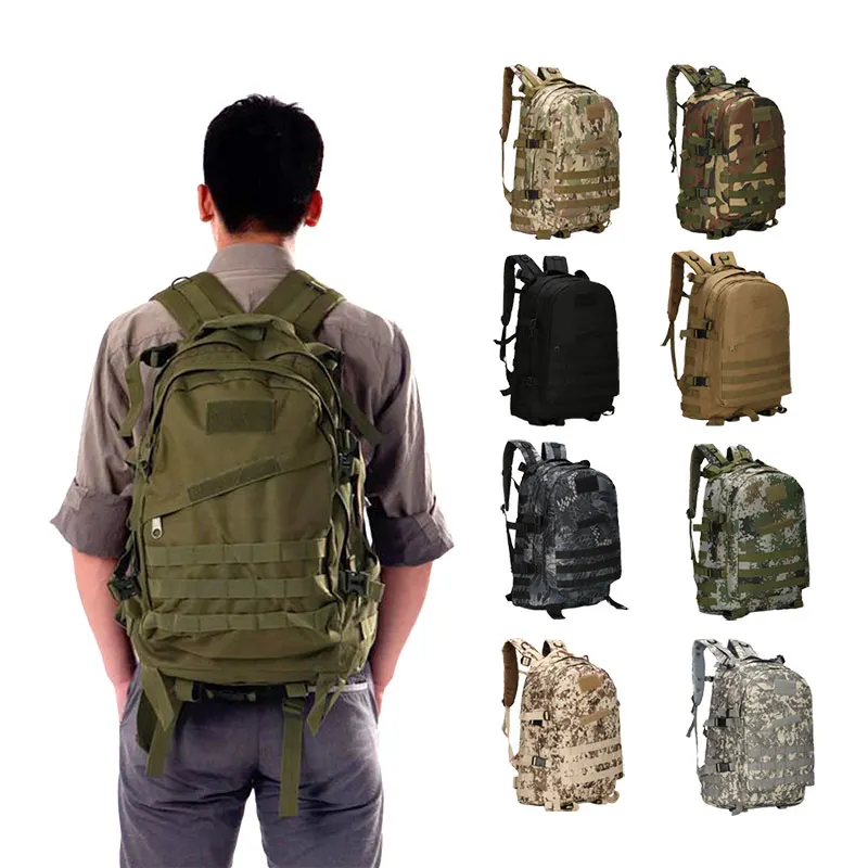 40л 3D Мужской тактический рюкзак военный рюкзак для спорта на открытом воздухе военный рюкзак для альпинизма походный рюкзак Tas