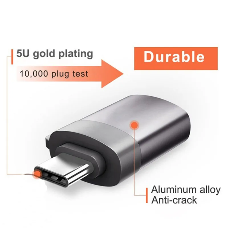 Type C Штекерный разъем для USB 3 0 Micro Female конвертер данных адаптер высокоскоростные