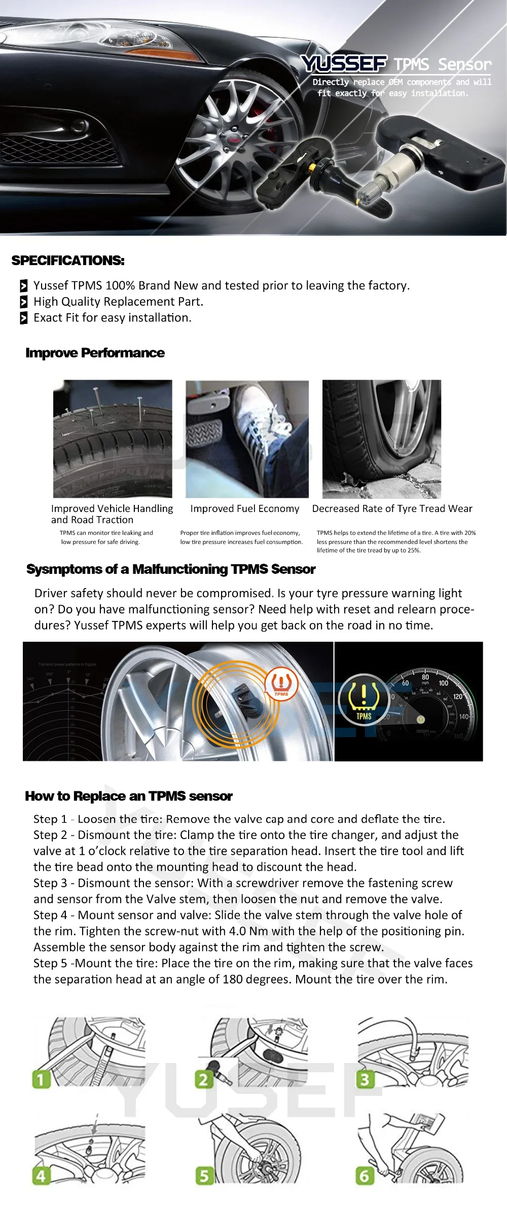 Высокое качество 4 шт./компл. система контроля давления шин давления сенсорный клапан комплект для ремонта стволов подходит для BMW AUDI