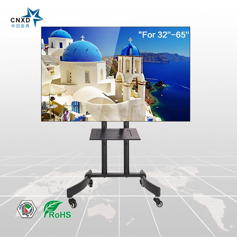 التلفزيون الطابق الوقوف مع تلفزيون عالمية جبل مناسبة ل 32 ''37'' 40 ''42'' 43 ''46'' 50 ''52'' 60 ''65'' التلفزيون خزائن التلفزيون الأثاث