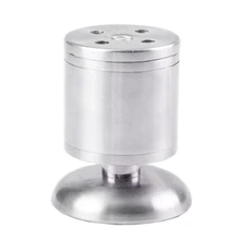 4 шт. Нержавеющая сталь Регулируемый динамик шкаф мебель стул стол коробка коническая резиновая подставка амортизатор падение LC