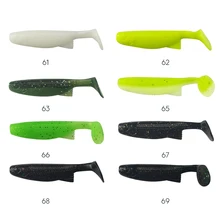 10Pcs 60mm Soft Lure Tackle Adding Fish Attractant Wobblers Fishing Lures Silicone Bait Shad Worm Carp Fishing Artificial Lure 10Pcs 60mm Soft Lure Tackle Adding Fish Attractant Wobblers Fishing Lures Silicone Bait Shad Worm Carp Fishing Artificial Lure
