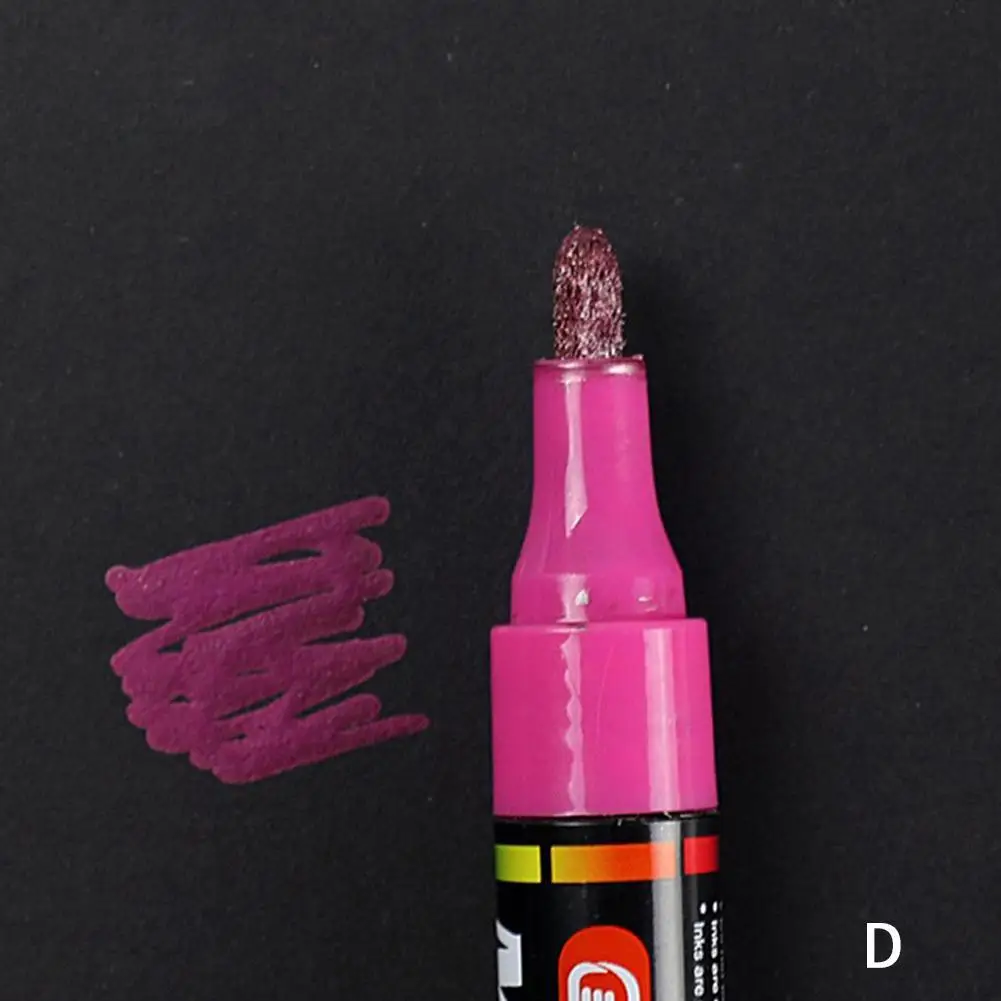 Permanent Tyre Paint Pen Car Motorcycle Bike Creative Marker Colourful Waterproof Oil Pen Rubber/Metal/Glass/Wood Tyre Paint