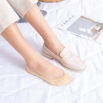 

5pairs=10pieces women's socks invisible spring summer and autumn women high heels seamless socks ladies antiskid short socks