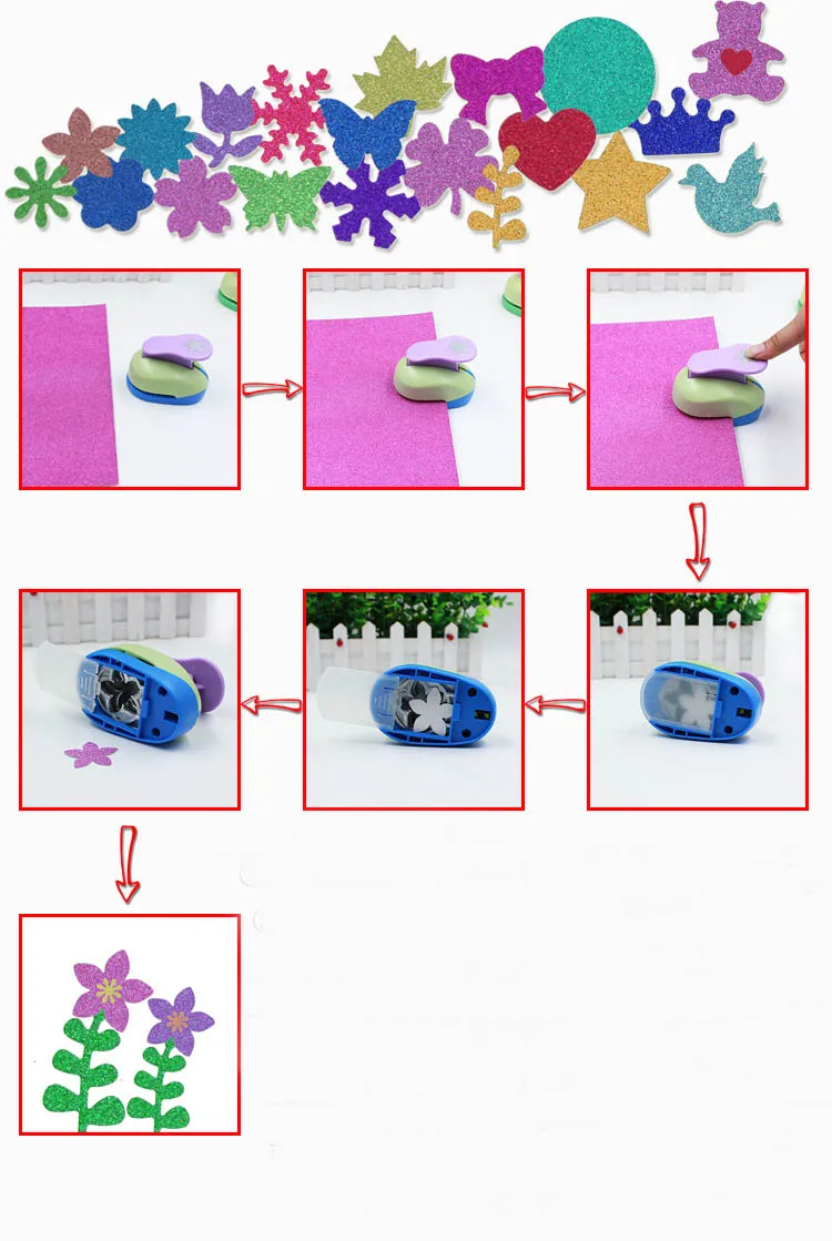 Тиснение Diy Блестящий бумажный резак для карт скрапбук формирователь большого размера устройство для тиснения дырокол для детей ручной работы крафт-бумага