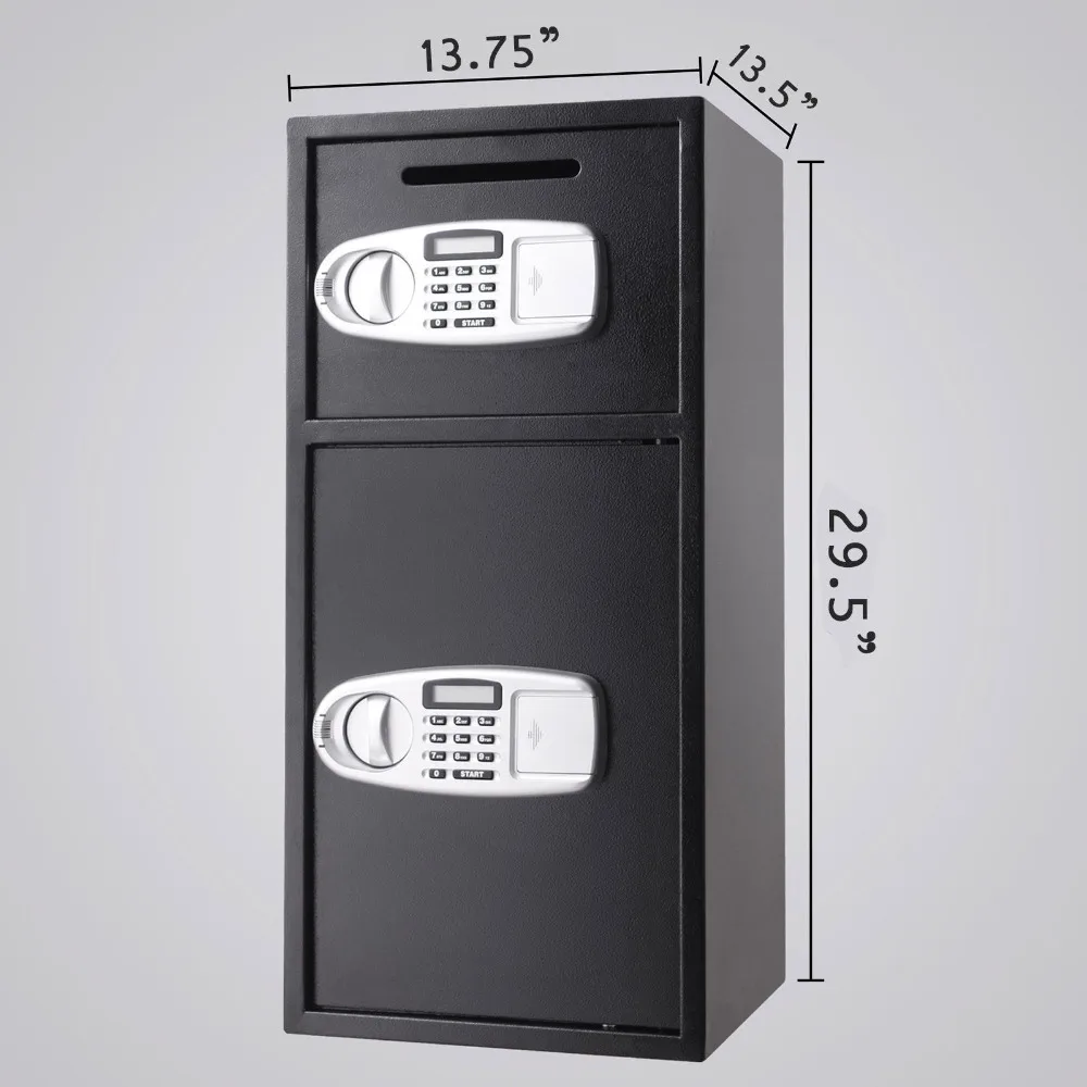

Large Safe Steel Electronic Digital High Security Home Office Money Safety Security Programmable Programmable Electronic Lock
