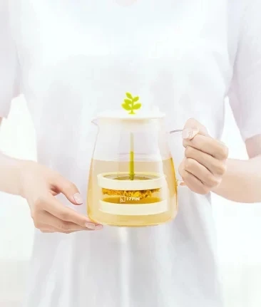  Original xiaomi mijia17PIN tea fun pot set 800ml capacity high borosilicate high temperature glass 