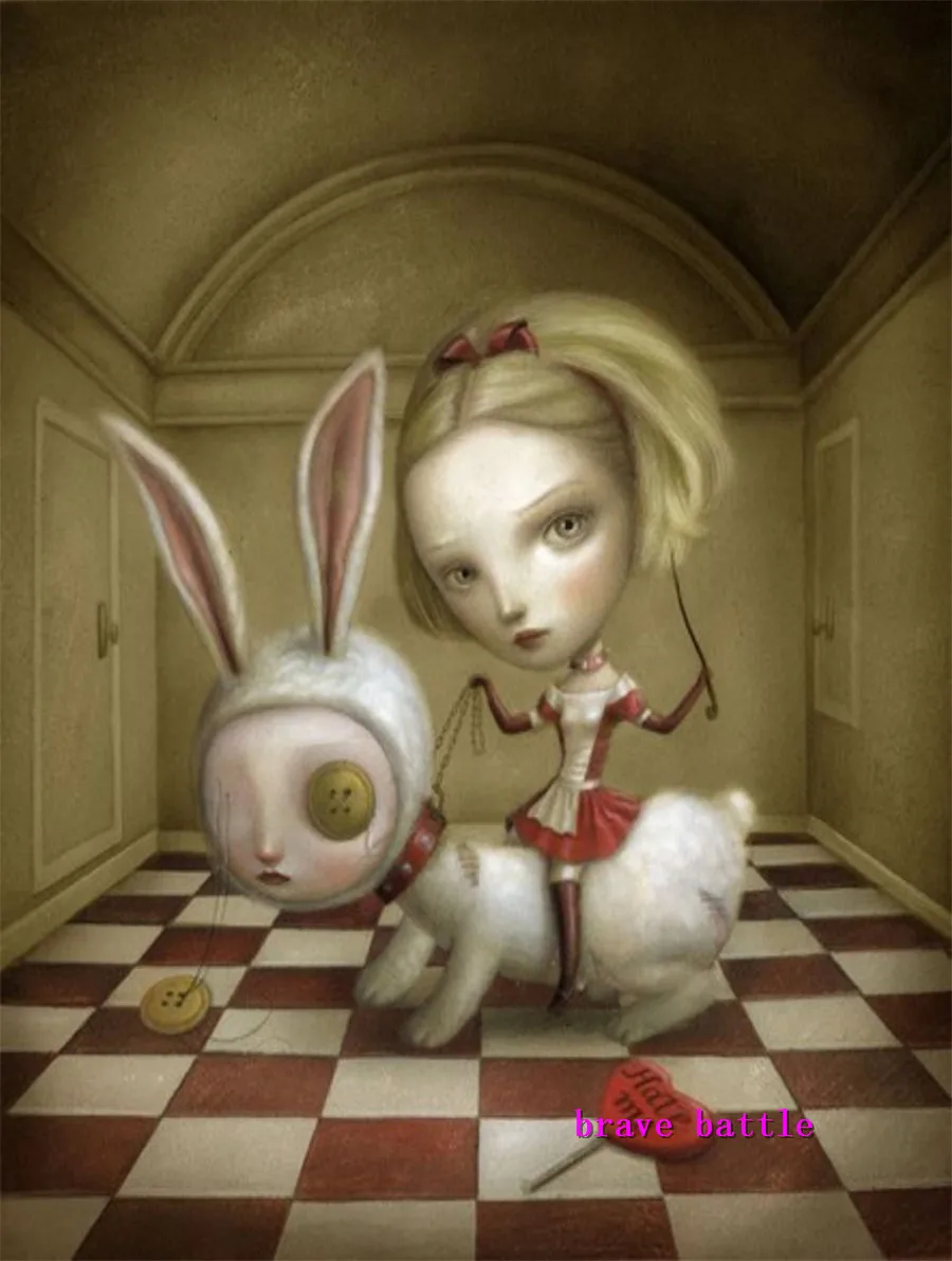 Mark Ryden детский необычный холст для живописи Тёмный мир гостиная спальня домашний