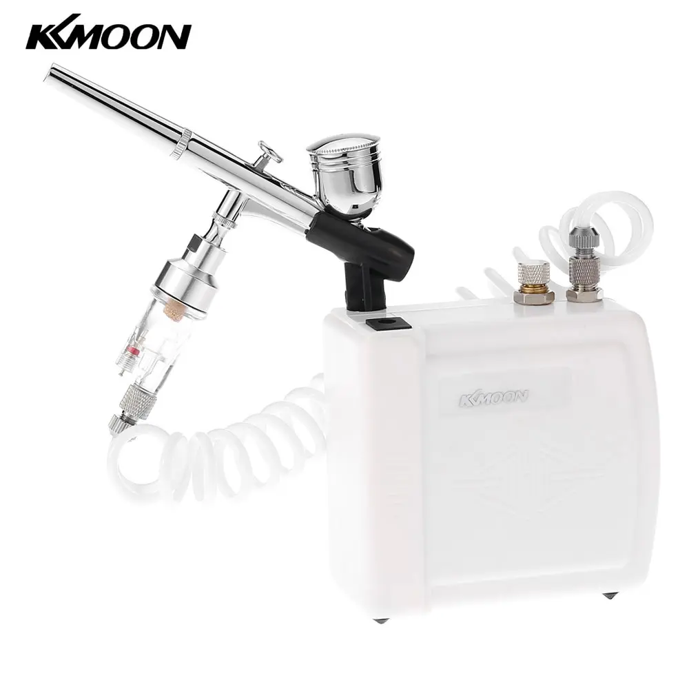 

Dual Action Airbrush Compressor Kit paint spray gun Air-Brush sandblaster forbody Makeup Manicure Craft car Cake Model Nail Tool