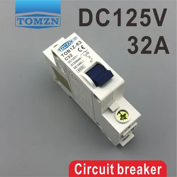 

1P 32A DC 125V Circuit breaker MCB C curve