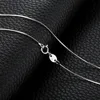 JewelryPalace 100% Genuine 925 Sterling Silver Necklace Ingot Twisted Trace Belcher Snake Bar Singapore Box Chain Necklace Women ► Photo 2/4