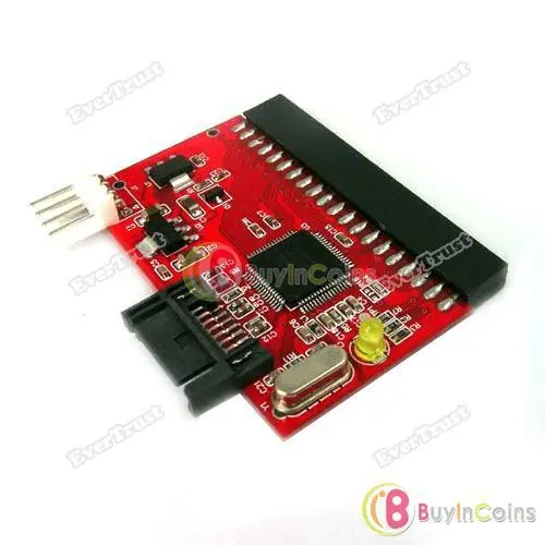 evertrust Full refund IDE Mainboard to Serial ATA SATA 100 133 HDD DVD Drive Converter Adapter 01 perfectly |