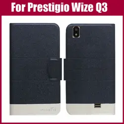 Лидер продаж! Prestigio Wize Q3 случае Новое поступление 5 цветов модные ультра-тонкий кожаный защитный Защитная сумка для мобильного телефона