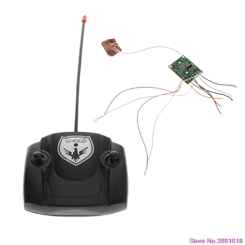 

New RC Car Remote Control and Receiver Board with Light 49Mhz for SNRM10