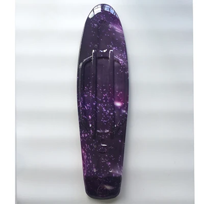 Скейтборд палубы 2" X 6" Peny скейт доска крейсер палубы Замена Diy - Цвет: purple galaxy