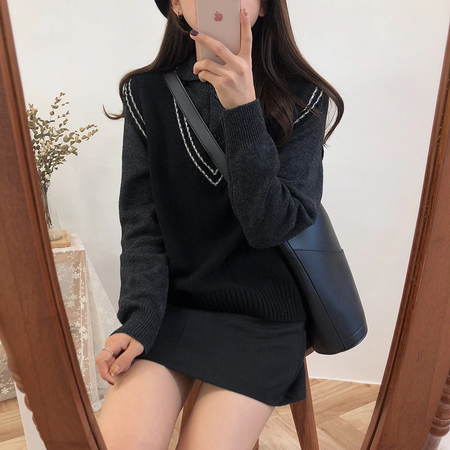 Autumn Winter Women Sweater vest Knitted Jumper Warm Female sweater vest sherpa vest puffer vests vest for women sleeveless Autumn Winter Women Sweater vest Knitted Jumper Warm Female sweater vest sherpa vest puffer vests vest for women sleeveless