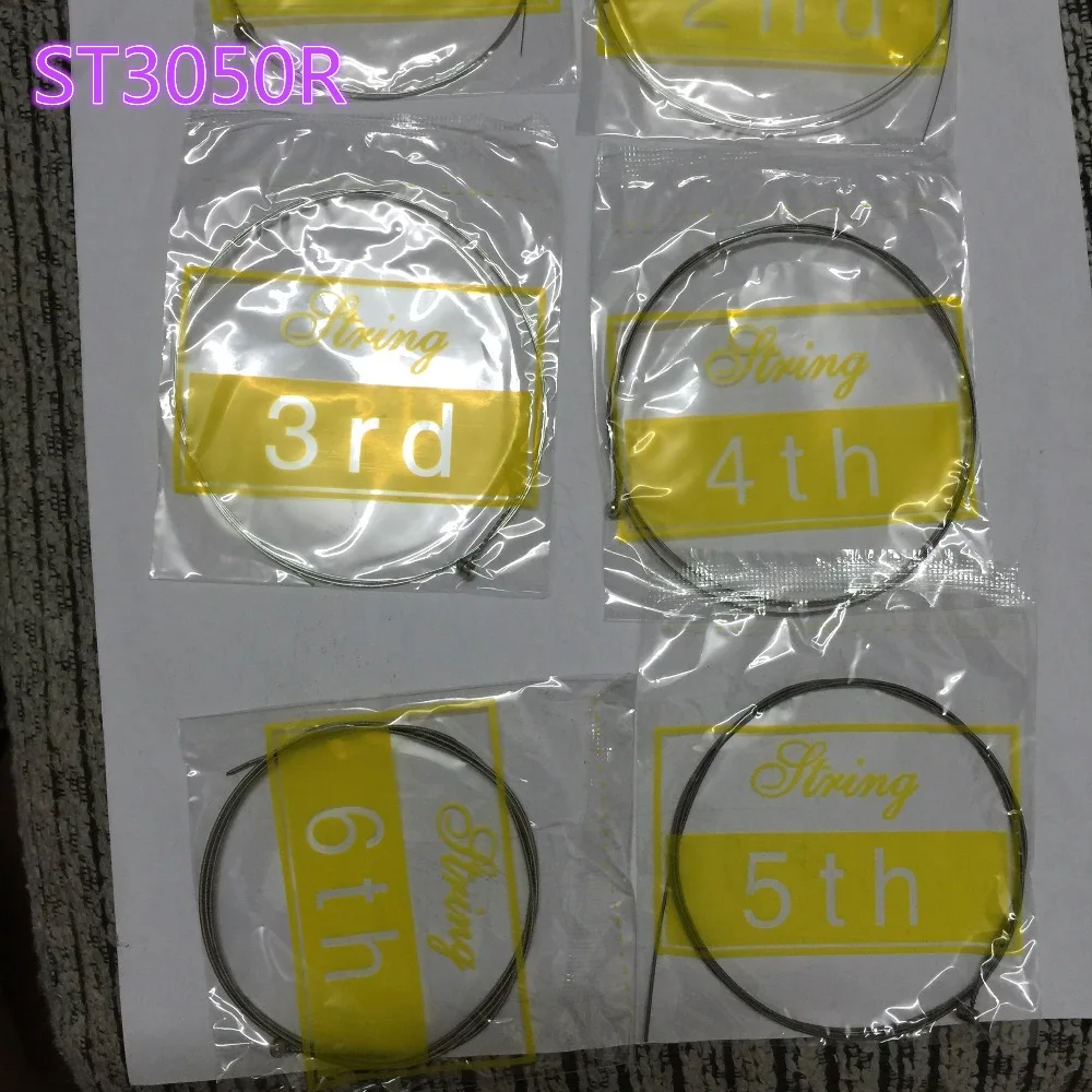 

10 Sets ST3050R (.010 .013 .017 .026 .036 .046) Nickelplated Steel Standard Tension 1st-6th Electric Guitar Strings