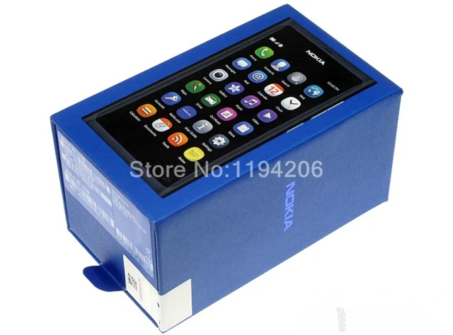N9 Original Unlocked Nokia N9 8MP 16GB ROM 1GB RAM GPS 3G Bluetooth WIFI Cellphones Free Shipping