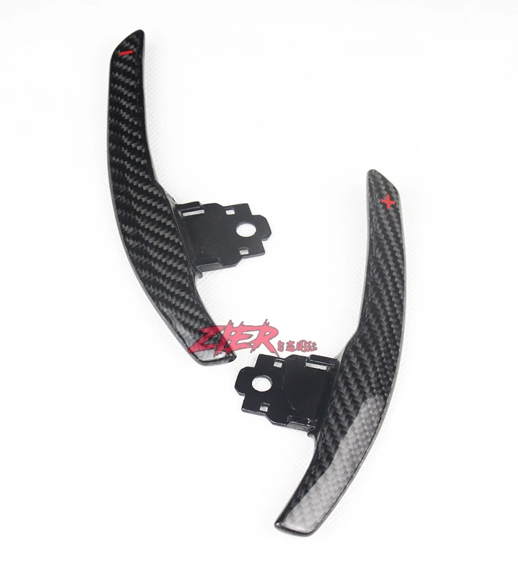 Подходит для BMW M2M3M4M5M6X5MX6MF80F82 модифицированный Карбон волокна руля Переключатели скоростей на руле накладки