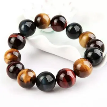 Bracelet Oeil De Tigre Oeil De Faucon Homme