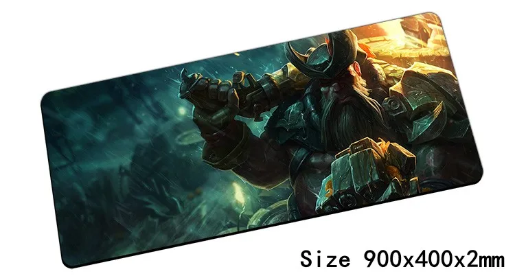 

Gangplank mouse pad 900x400x2mm pad mouse lol notbook computer mousepad Saltwater Scourge gaming padmouse gamer mouse mats
