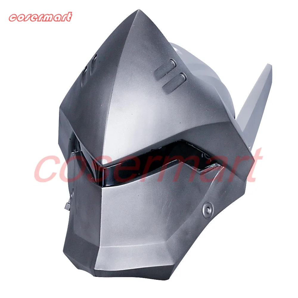 Game OW Over Watch Genji Overhead Helmet Cosplay Mask PVC Helmet Halloween Carnival Party Prop (2)