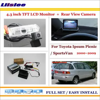 

For Toyota Ipsum Picnic / SportsVan 2000~2009 Car Rear Camera + 4.3" LCD Screen Monitor = 2 in 1 Back Up Parking System