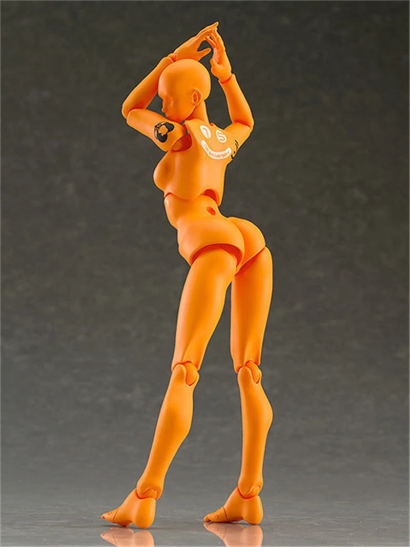 13 см фигурка игрушки для мужчин и женщин подвижное тело Тян шарнирная модель игрушки художника картина модель СВЧ манекен bjd арт Эскиз Рисование