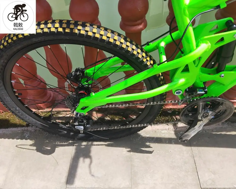 Perfect 27 speed  M390 165mm travel 26er mountain bicycle  Full suspension bike bicycle  Hydraulic brakes  mountain bike 4
