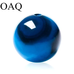 Высокое количество AAA + синяя полоса натуральный камень бусины агат бусины Круглые бусины 4 мм, 6 мм, 8 мм, 10 мм, 12 мм Строка DIY браслет - изображение