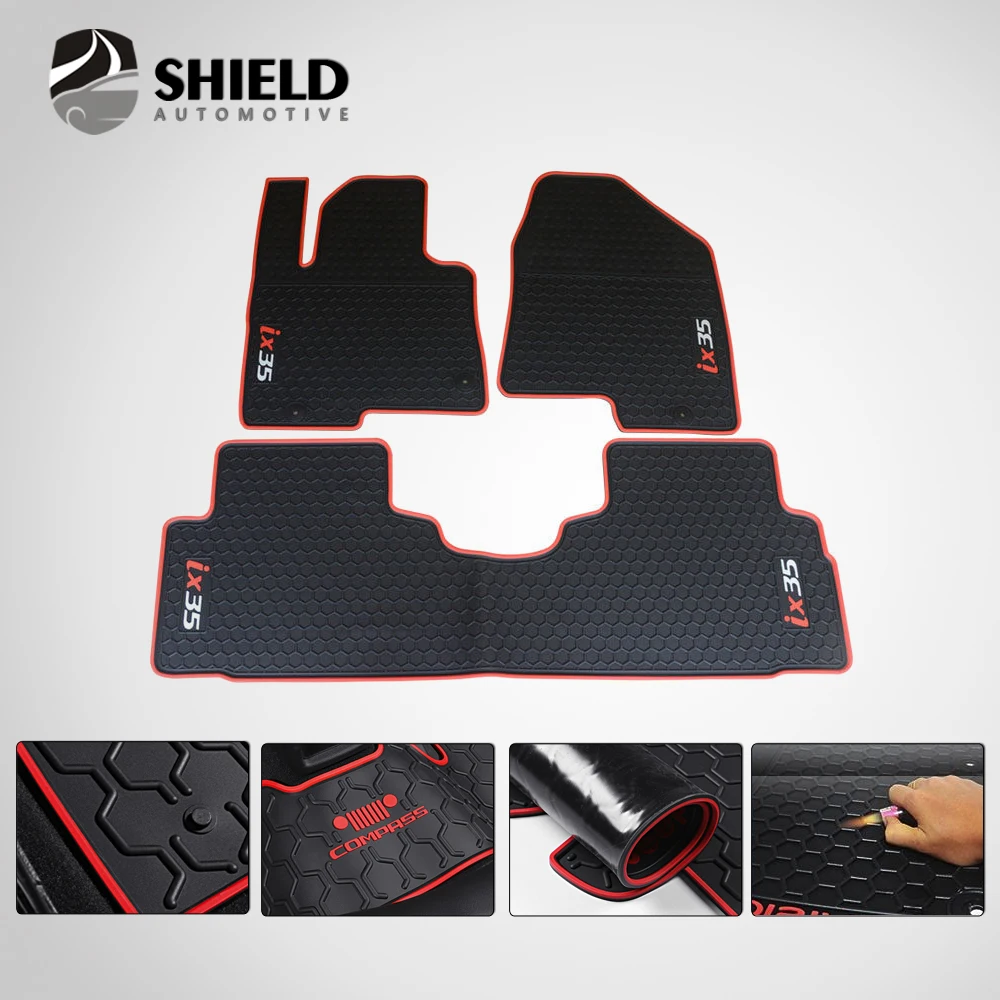 Fits Hyundai Elantra Accent Sonata Tucson Rubber floor mat custom fit