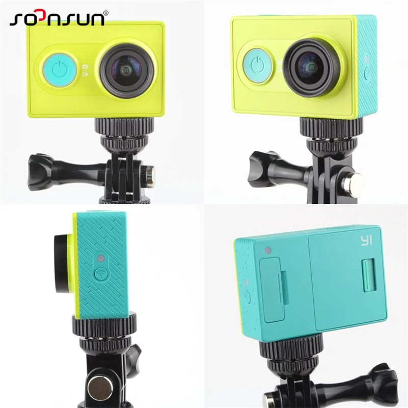 Мини штатив монопод с резьбой 1/4 дюйма для GoPro Hero 9 8 7 6 5 4 3 2|accessories for gopro|monopod