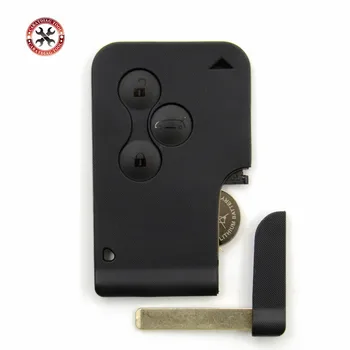 

2018 VSTM For Re-nault Me-gane smart remote card 3 buttons 433Mhz ID46 chip Me-gane remote key Me-gane smart key (433Mhz)