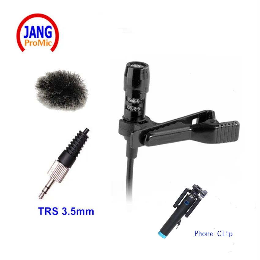 

Lapel Professional Mini Microphone for Sennheiser Wireless Transmitter Condenser Clipper Mic Noise Cancelling TRS Free Shipping