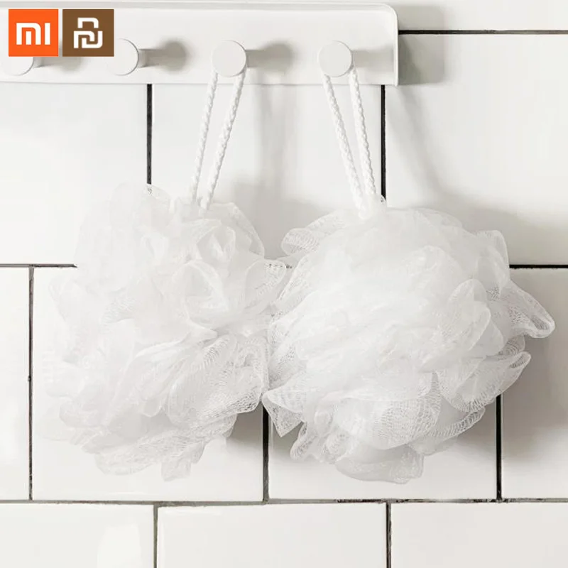

Xiaomi Mijia bath ball white 2 pieces / bag rich in foam texture soft and easy to clean smart home