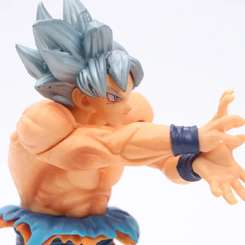 Dragon Ball Z Super Saiyan Goku серебряный стиль волос бомба волна фигурка DBZ Goku памятная Коллекционная модель игрушки 16 см