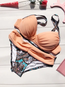 

2016 Swimwear Bikini Set Summer Sexy Women Swimsuit Tankini Push Up Bathing Suit Brazilian